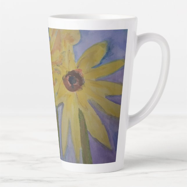 Caneca De Café Latte Lingueiro Amarelo Latão (Direita)