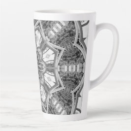 Caneca De Café Latte Linhas