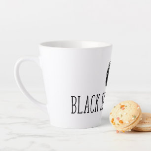 Caneca De Café Latte Livro Black Spot Latte Mug
