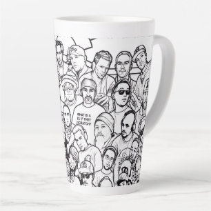 Caneca De Café Latte Livro de Colorir Colorado Dj caneca de latte