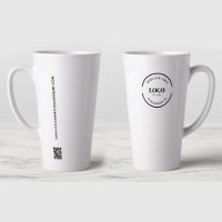 Logotipo comercial fornecido simples Código QR per