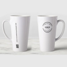 Logotipo comercial fornecido simples Código QR per