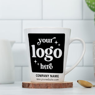 Caneca De Café Latte Logotipo da empresa Cliente para presentes Persona