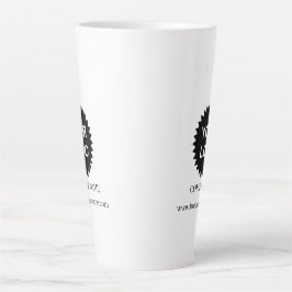 Caneca De Café Latte Logotipo personalizado de Promocional para empresa