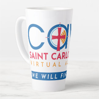 Caneca De Café Latte Logotipo T-Shirt CAVA