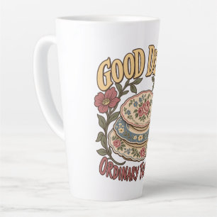 Caneca De Café Latte Lojas de Louças Terças-Feiras Comuns China Floral