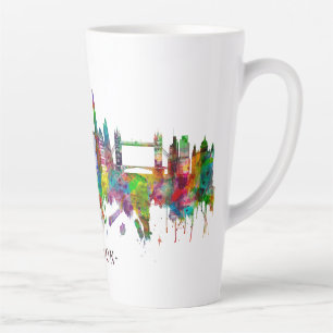 Caneca De Café Latte London England Skyline