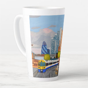 Caneca De Café Latte London Overground Latte Mug