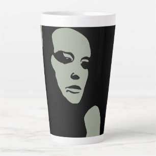 Caneca De Café Latte Looker para Baixo