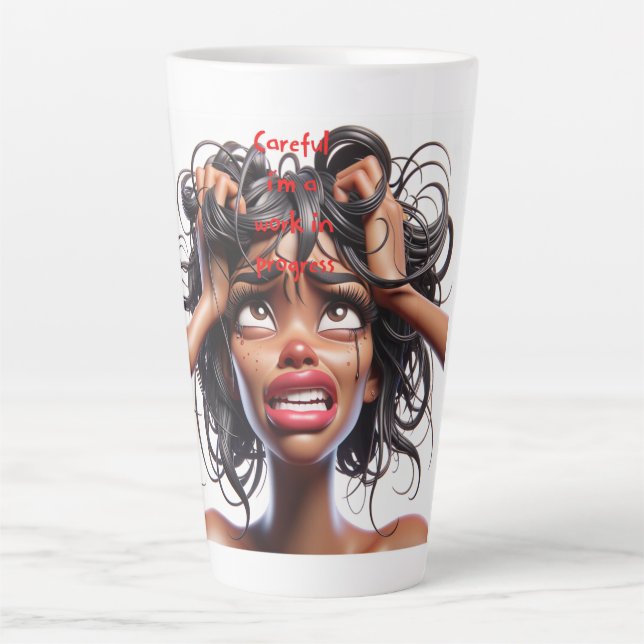 Caneca De Café Latte Loosing it! (Frente)