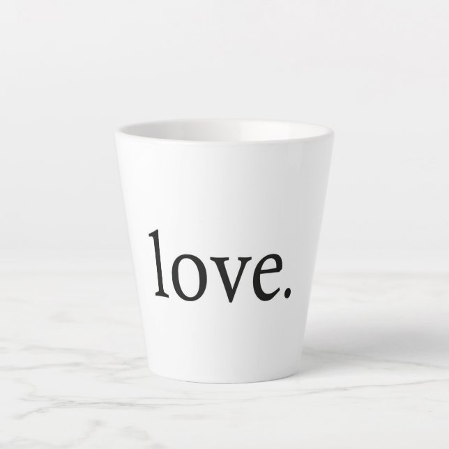 Caneca De Café Latte Love Latte Mug (Frente)