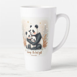 Caneca De Café Latte Loving Christmas Mom Mug