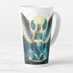 Caneca De Café Latte Lúcifer representa sua luz e sua característica