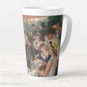 Caneca De Café Latte Luncheon do Partido Barco - Auguste Renoir