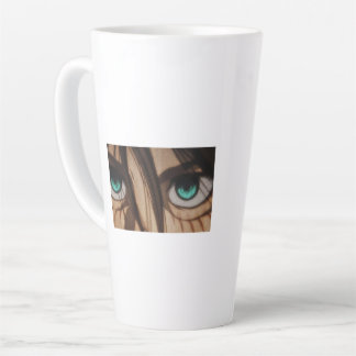 Caneca De Café Latte Lute pela Liberdade | Design de Citação Inspirado 