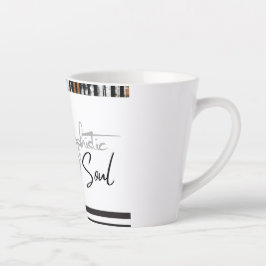 Caneca De Café Latte LUXE Sophisticated Soul