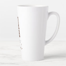 Caneca De Café Latte LUXE Sophisticated Soul