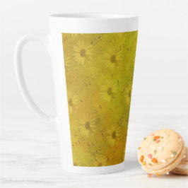 Caneca De Café Latte Luz Solar Mídia Mista