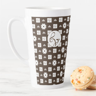 Caneca De Café Latte LV Lata Grande Mug