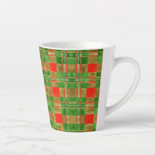 Caneca De Café Latte MAC GREGOR TARTAN Latte Mug