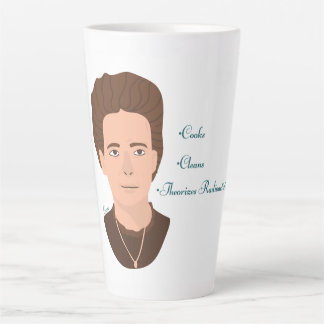 Caneca De Café Latte Madame Curie