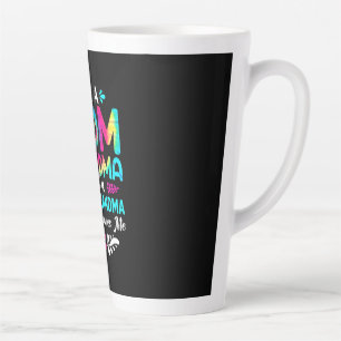 Caneca De Café Latte Madre Art   Sou Mãe Excelente Avó Aniversário