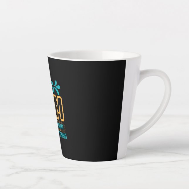 Caneca De Café Latte Mãe de Arte, Tinhas Razão (Direita)