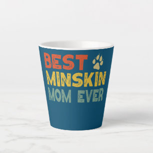 Caneca De Café Latte Mãe de Gato Minskin Dona Criadora Amante Gatinho