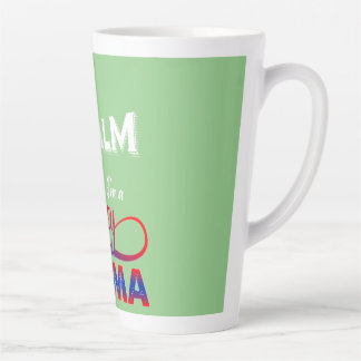 Caneca De Café Latte Mãe de Hockey