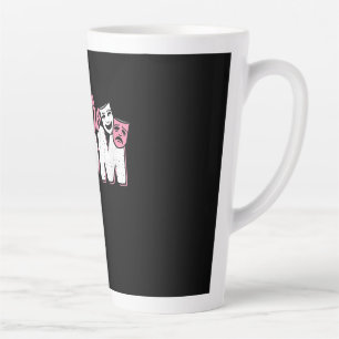 Caneca De Café Latte Mãe de Teatro Mãe Bonita - Presente em Ação