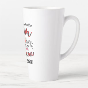 Caneca De Café Latte Mãe E Avó Aniversário