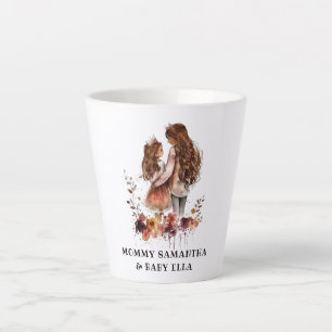 Caneca De Café Latte Mãe e Filha Adoráveis (10)