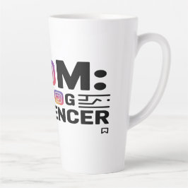 Caneca De Café Latte Mãe: O Influenciador OG