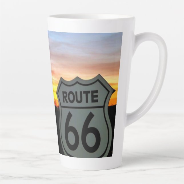 Caneca De Café Latte Magia da Estrada Mãe (Direita)