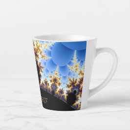 Caneca De Café Latte Magnifico Mandelbrot Fractal