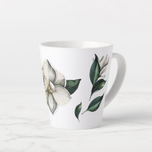 Caneca De Café Latte Magnolia Latte