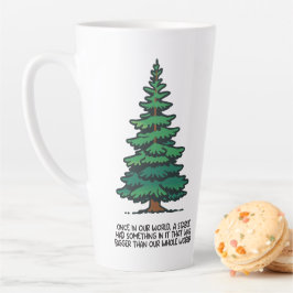 Caneca De Café Latte Maior que todo o nosso mundo 2