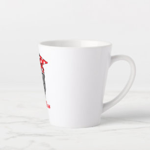 Caneca De Café Latte Mamãe Pittie Camisa para Lover-Mães de Cachorro 