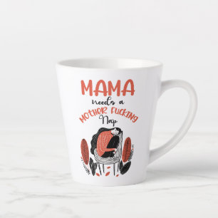 Caneca De Café Latte Mamãe Precisa De Um Sapo De Arranque Da Mãe