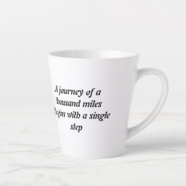 Caneca De Café Latte Manchas de Tenderness: Uma Taça ao tesouro