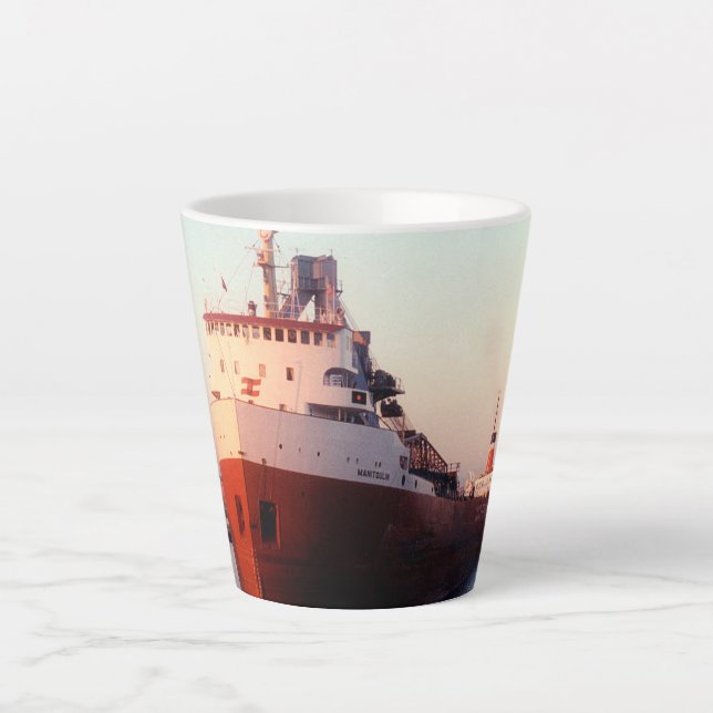 Caneca De Café Latte Manitoulin CSL latte (Frente)