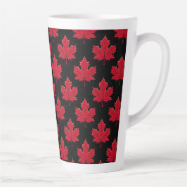 Caneca De Café Latte Maple Leaf Mug