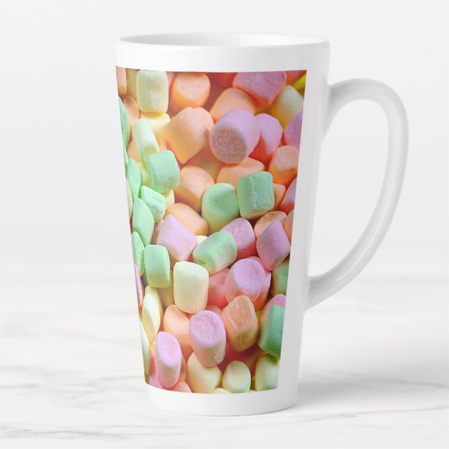 Caneca De Café Latte Marshmallows miniatura (Direita)