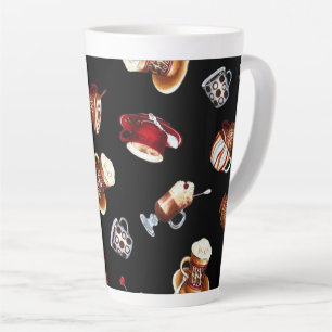 Caneca De Café Latte Mas Primeiro Café