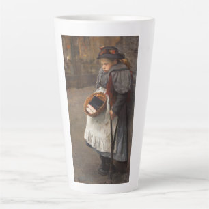 Caneca De Café Latte Matchstick Girl Pobre Rua Urchin Pobreza Urbana