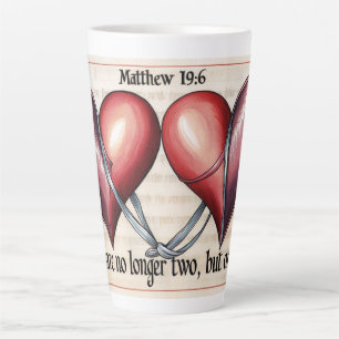 Caneca De Café Latte Mateus 19:6