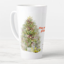 Caneca De Café Latte  May you always be protected by God's love 