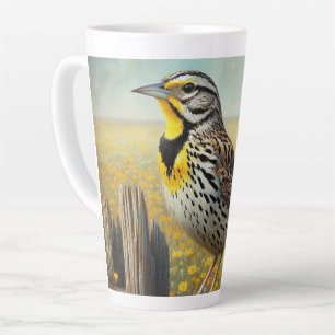 Caneca De Café Latte Meadowlark