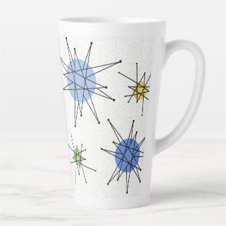 Caneca De Café Latte Meio século Franciscan Starburst 2