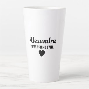 Caneca De Café Latte Melhor Amigo
